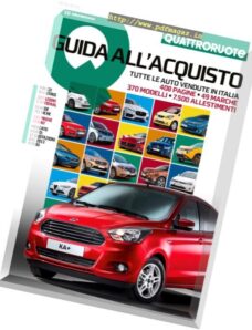 Quattroruote Italia – Guida all’acquisto – Ottobre 2016