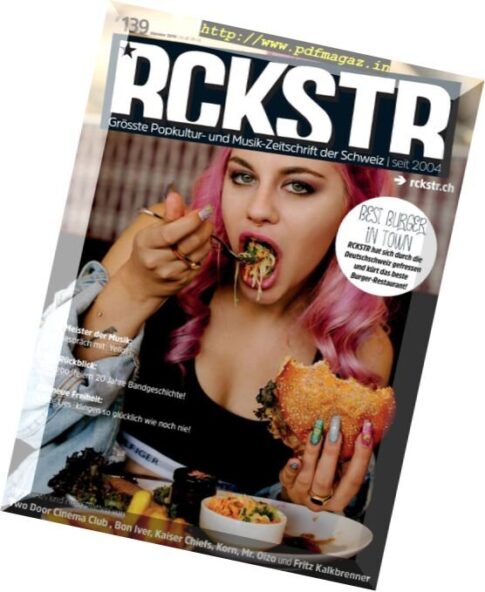 RCKSTR Magazine – Oktober 2016