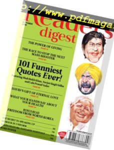 Reader’s Digest India – October 2016
