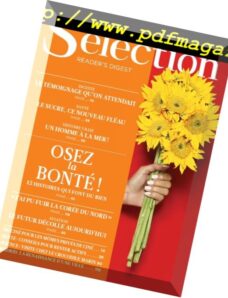 Selection Reader’s Digest France – Octobre 2016