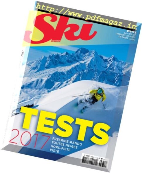 Ski Magazine — Octobre-Novembre 2016
