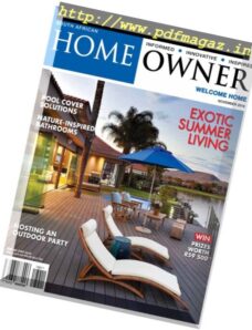 South African Home Owner – November 2016