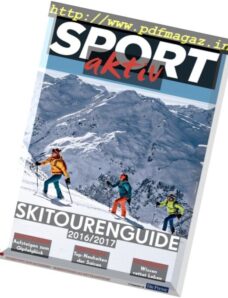 Sport Aktiv – Skitourenguide 2016-2017