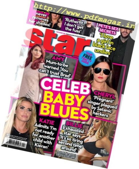 Star Magazine UK – 7 November 2016