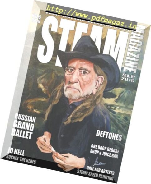 Steam Magazine — South Texas Entertainment Art Music — September 2016
