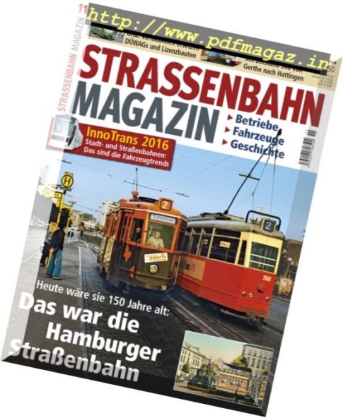Strassenbahn Magazin — November 2016