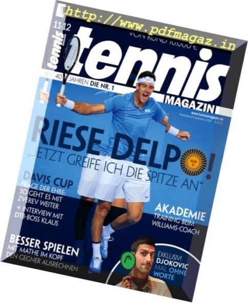 Tennis Magazin — November 2016