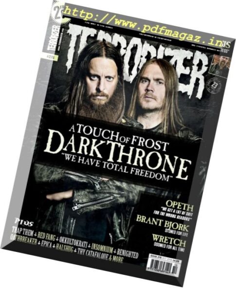 Terrorizer Magazine – Issue 275, October 2016