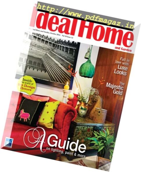 The Ideal Home and Garden India – October 2016