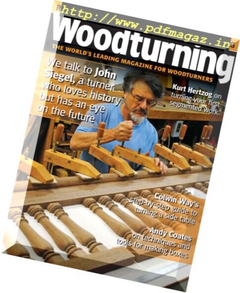 Woodturning – August 2016