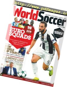 World Soccer – November 2016