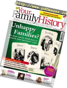 Your Family History — November 2016