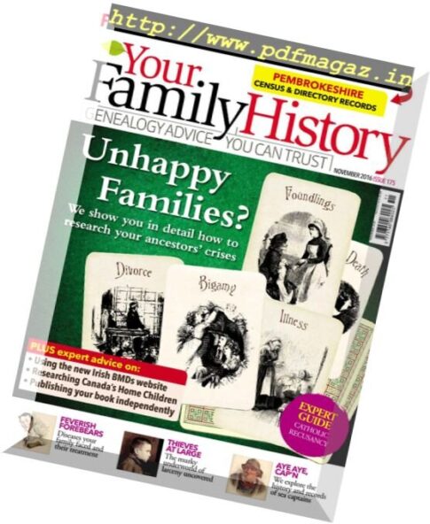 Your Family History – November 2016