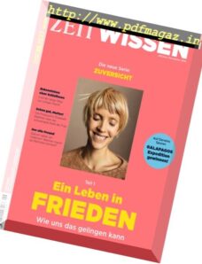 Zeit Wissen – Oktober-November 2016