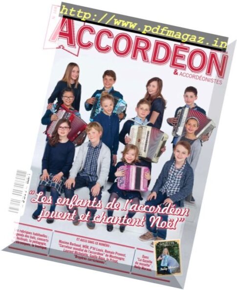 Accordeon et accordeonistes – Novembre 2016
