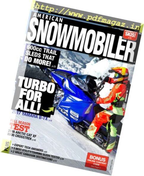 American Snowmobiler — January 2017