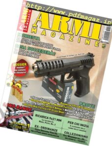 Armi Magazine – Settembre 2016