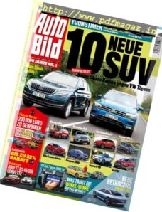 Auto Bild Germany — 18 November 2016