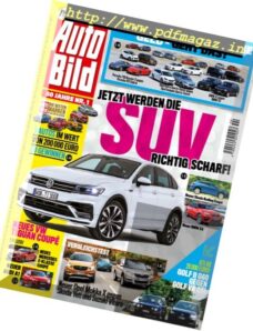 Auto Bild Germany – 4 November 2016