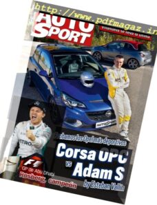 Auto Sport – 29 Noviembre 2016