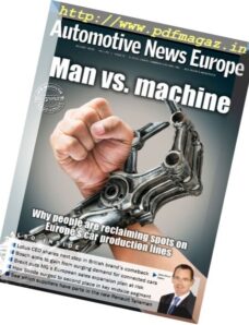 Automotive News Europe — August 2016