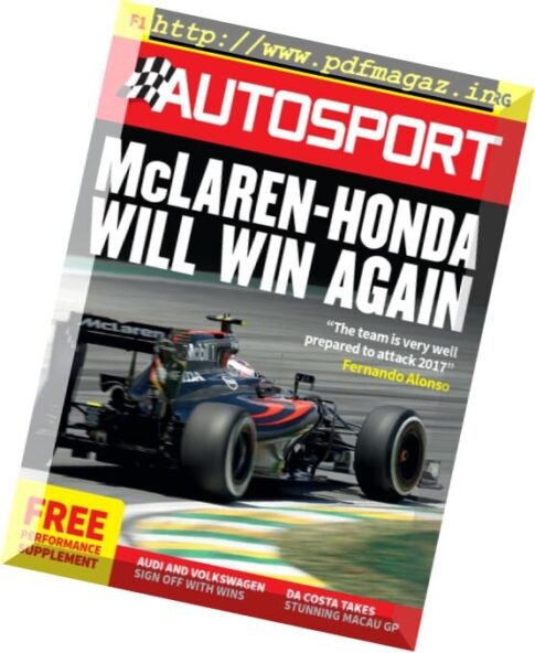 Autosport — 24 November 2016