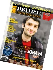 British Chess Magazine – October 2016
