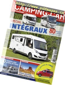 Camping-car Magazine – Janvier 2017