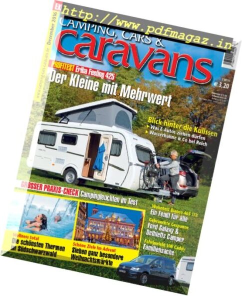 Camping, Cars & Caravans — Dezember 2016