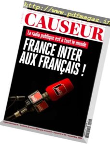 Causeur – Novembre 2016