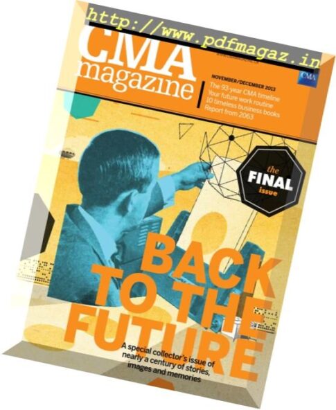 CMA Magazine — November-December 2013