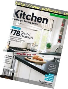 Consumer Reports Kitchen Planning and Buying Guide – January 2017
