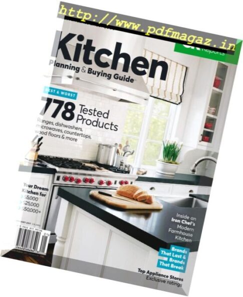 Consumer Reports Kitchen Planning and Buying Guide — January 2017