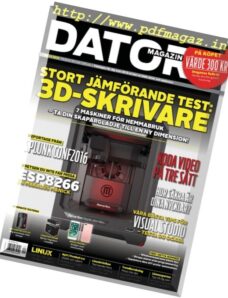 Dator Magazin – Nr.12, 2016