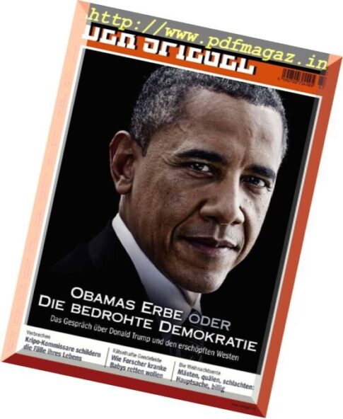 Der Spiegel — 19 November 2016