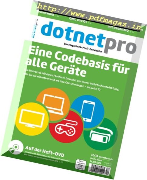 dotnetpro Germany — Dezember 2016