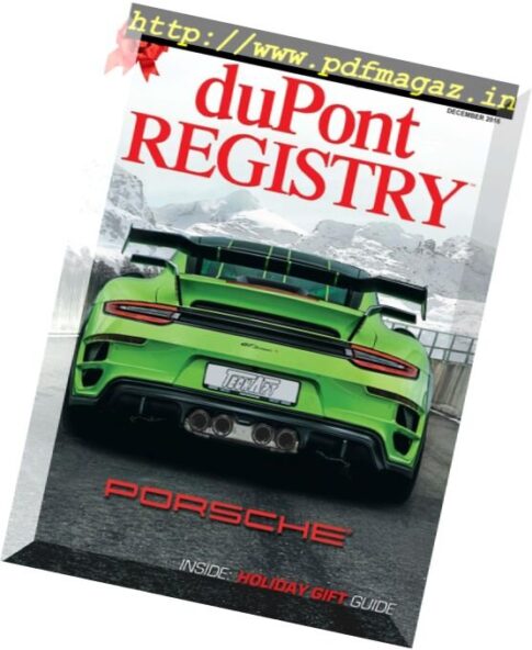 duPont Registry – December 2016