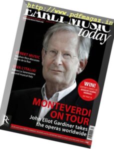 Early Music Today – December 2016 – February 2017