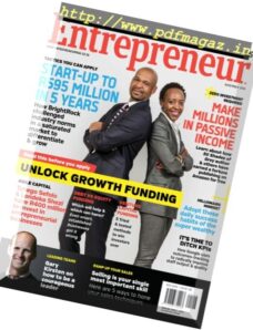Entrepreneur South Africa – November 2016