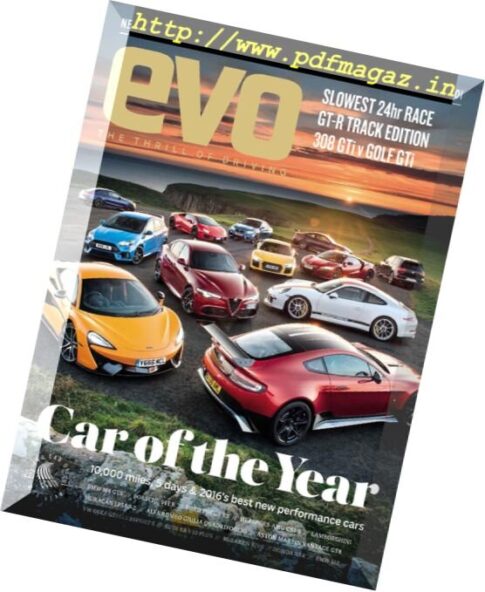 Evo UK – Car of the year 2016