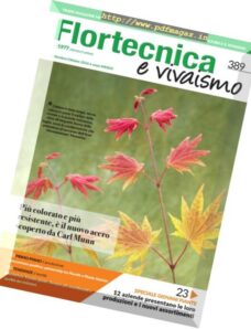 Flortecnica e Vivaismo – Settembre-Ottobre 2016