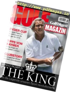 Golf Magazin — November 2016