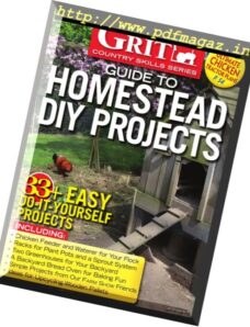 Grit — Guide to Homestead DIY Projects 2016
