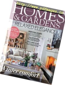 Homes & Gardens UK — January 2017