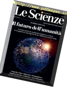 Le Scienze — Novembre 2016