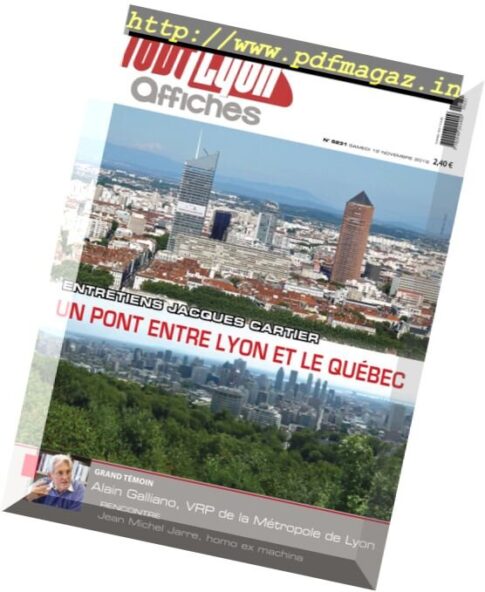 Le Tout Lyon – 12 Novembre 2016