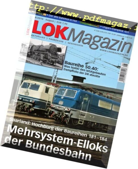 Lok Magazin – August 2016