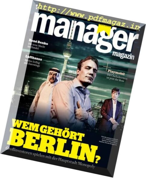 Manager Magazin — Dezember 2016