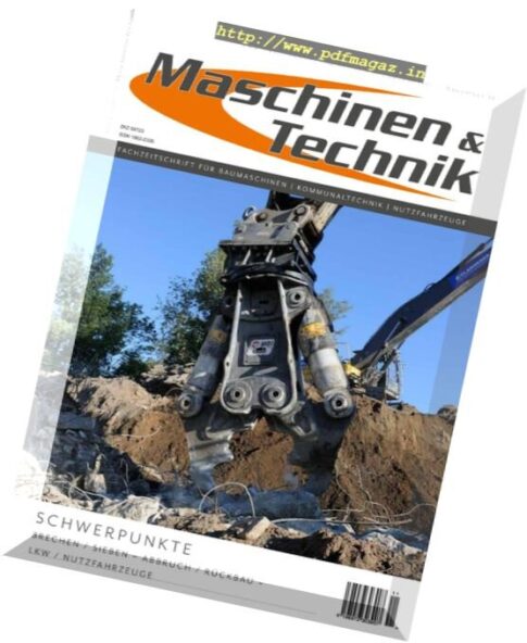 Maschinen & Technik — November 2016