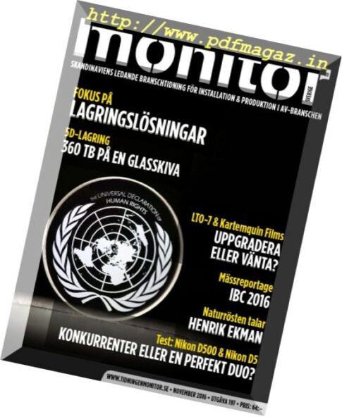 Monitor — November 2016